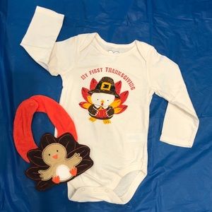 Thanksgiving Shirt and Bib